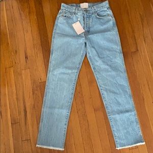 Revice high waisted blue jeans